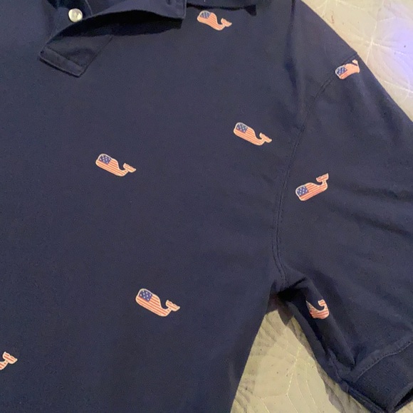 Navy blue Vineyard Vines Polo - Picture 6 of 6